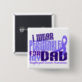 Ich trage Singrün für meinen Esophageal Krebs des Button (Vorne & Hinten)