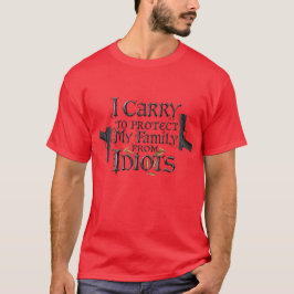 Ich trage T-Shirt