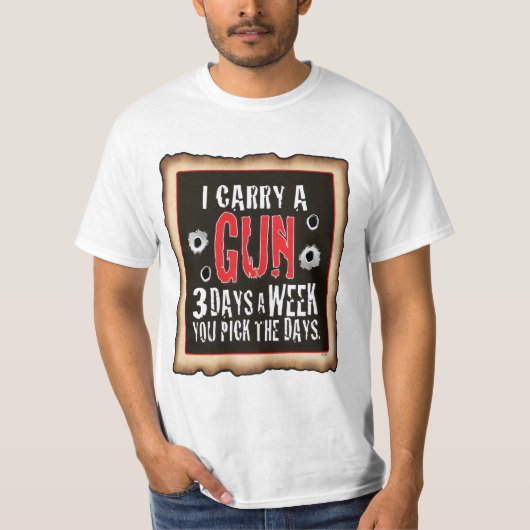 ICH TRAGE T T-Shirt (Vorderseite)