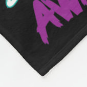 Ich trage Tealandviolett für meinen Bruder, den Se Fleecedecke (Ecke)