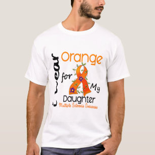Ich trage Tochter Mitgliedstaat-multiple Sklerose T-Shirt