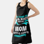Ich trage Türkis und Weiß meine Mutter Gebärmutter Schürze (InSitu)