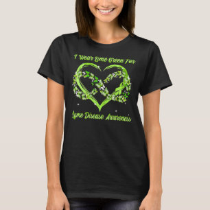 Ich trage Zitronengrün für Lyme-Krankheit T-Shirt