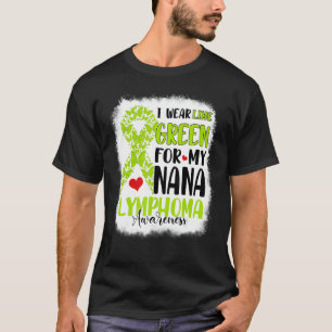 Ich trage Zitronengrün-Nana-Lymphom-Aufklärung Mon T-Shirt