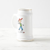 Ich trainiere bierglas (Vorderseite Links)