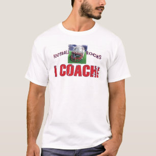 Ich trainiere! Sturzhelm-Fußball-T - Shirt