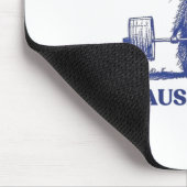 Ich trainiere, weil ich ein hässlicher Waschbär bi Mousepad (Ecke)