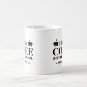 Ich trank Kaffee, bevor es Cool war Kaffeetasse (Mittel)