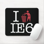 Ich trash IE6 Mousepad (Mit Mouse)