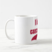 Ich trat den Hintern des Krebses Kaffeetasse (Links)