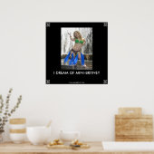 ICH TRAUM VON MINI-BRITNEY POSTER (Küche)