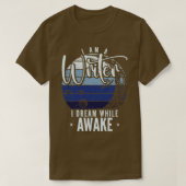 Ich träume als Autor und Schriftsteller T-Shirt (Design vorne)