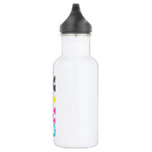 Ich träume in CMYK Trinkflasche (Rechts)