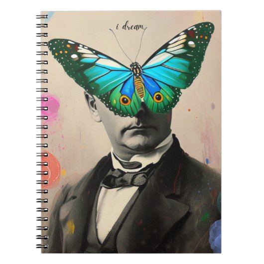 "Ich träume" | Notebook-Journal Notizblock (Vorderseite)