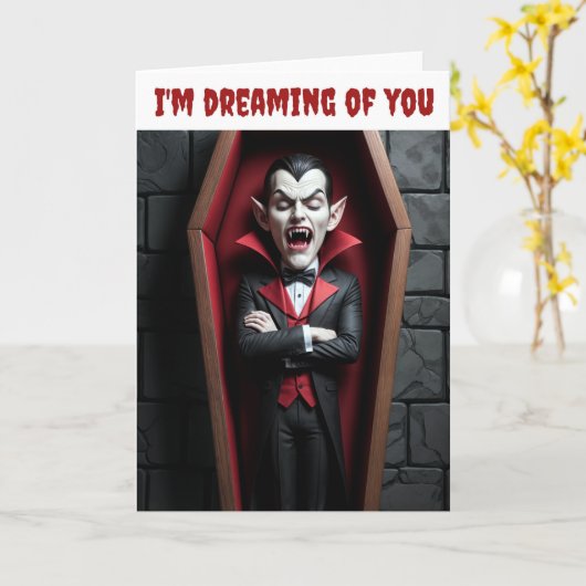 Ich träume von dir. karte (Gelbe Blume)