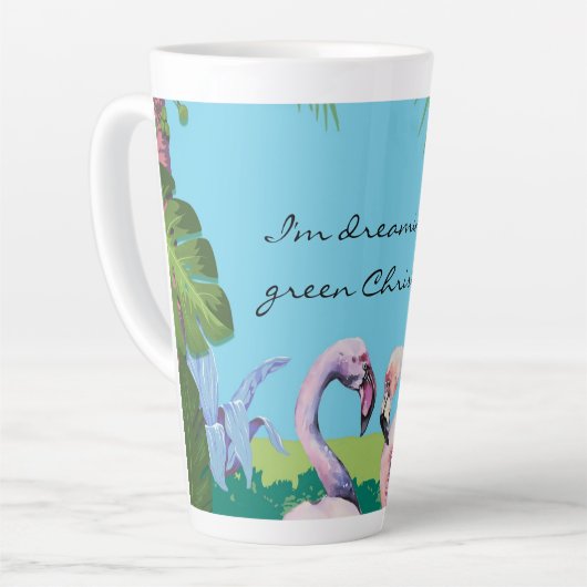 Ich träume von einem grünen Weihnachtsfest Persona Milchtasse (Linke Ecke)