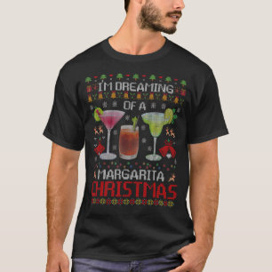 Ich träume von einem Margarita Weihnachtskraut T-Shirt