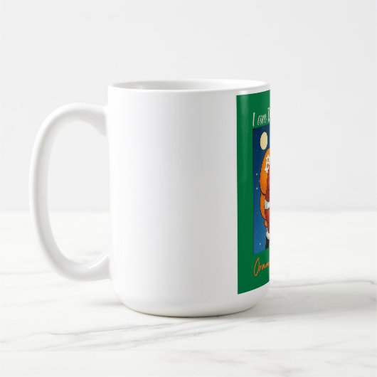 Ich träume von einem Orangen Weihnachts-Bitcoin-Li Kaffeetasse (Links)