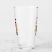 Ich träume von einem Weihnachtsfest Glas (Links)