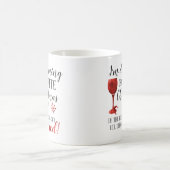 Ich träume von einem weißen Weihnachten Kaffeetasse (Mittel)