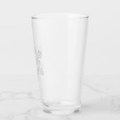 Ich träume von einem weißen Weihnachten - Schneefl Glas (Links)