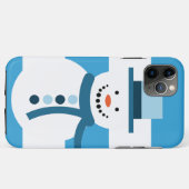 Ich träume von einem weißen Winterschneemann Case-Mate iPhone Hülle (Rückseite (Horizontal))