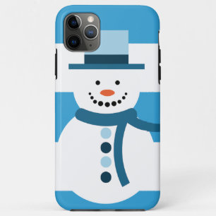 Ich träume von einem weißen Winterschneemann Case-Mate iPhone Hülle