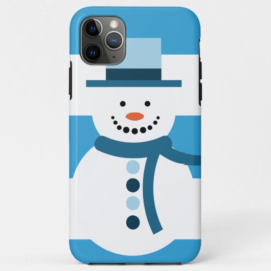 Ich träume von einem weißen Winterschneemann Case-Mate iPhone Hülle (Rückseite)