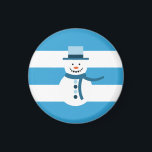 Ich träume von einem weißen Winterschneemann Magnet<br><div class="desc">Es ist eine weiße Schneewelt im Winter! Machen Sie einen Spaziergang mit Ihrem Lieblings-Typ! Dieser fröhliche Schneemann ist einfach und lieblich und bereit,  jeden Raum für die Wintersaison zu heitern. Im hellen Winterhimmel Blues und Weiß dekoriert,  um seine "coole" Seite zu reflektieren!</div>