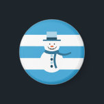 Ich träume von einem weißen Winterschneemann Magnet<br><div class="desc">Es ist eine weiße Schneewelt im Winter! Machen Sie einen Spaziergang mit Ihrem Lieblings-Typ! Dieser fröhliche Schneemann ist einfach und lieblich und bereit,  jeden Raum für die Wintersaison zu heitern. Im hellen Winterhimmel Blues und Weiß dekoriert,  um seine "coole" Seite zu reflektieren!</div>