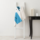 Ich träume von einem weißen Winterschneemann Sherpadecke (Beispiel)