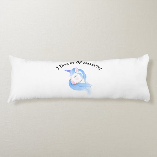 Ich träume von Einhörnchenkissen Seitenschläferkissen (Vorderseite)