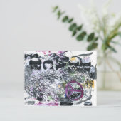 Ich träume von Frieden Postkarte (Stehend Vorderseite)