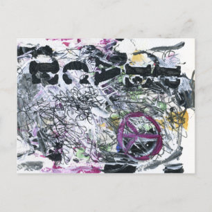 Ich träume von Frieden Postkarte