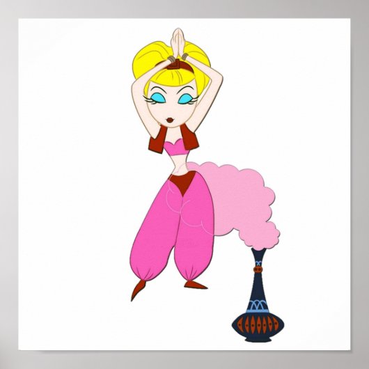 Ich träume von Jeannie Poster (Vorne)