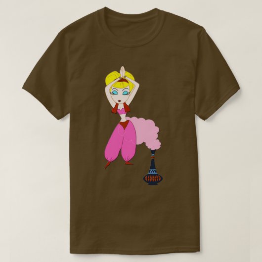 Ich träume von Jeannie T-Shirt (Design vorne)