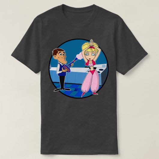 Ich träume von Jeannie T-Shirt (Design vorne)