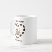 Ich träume von meinem Valentin Kaffeetasse (Vorderseite Links)
