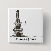 Ich träume von Paris, 2 Button (Vorderseite)