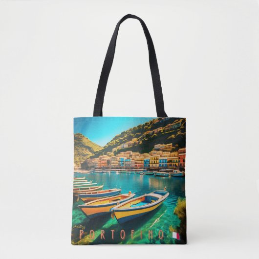 Ich träume von Portofino Tasche (Vorderseite)