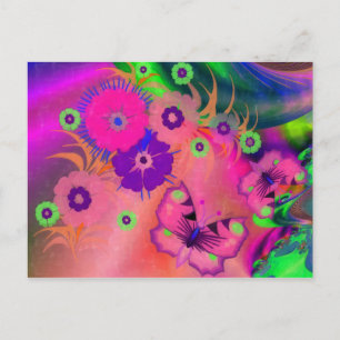 Ich träume von Schmetterlingen Postkarte