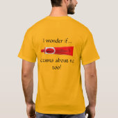 Ich träume von Senf T - Shirt (Rückseite)