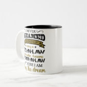 Ich träumte nie, Sohn im Gesetz, Phantastischer Va Zweifarbige Tasse (Vorderseite Links)