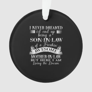 Ich träumte nie vom Gesetz, den Phantastischen Mo Ornament