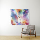 Ich treffe dich auf der Rainbow Bridge Wandteppich (Beispiel (Horizontal))