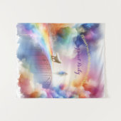 Ich treffe dich auf der Rainbow Bridge Wandteppich (Vorderseite (Horizontal))