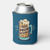 Ich treffe Entscheidungen besser Dosenkühler (Kanne Rückseite)