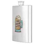 Ich treffe Entscheidungen besser Flachmann (Links)