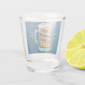 Ich treffe Entscheidungen besser Schnapsglas (Rückseite)
