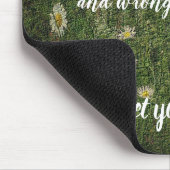 Ich treffe Sie dort Rumi Inspiration Zitat Mousepad (Ecke)